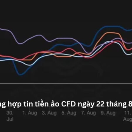 Tổng hợp tin tiền ảo CFD ngày 22 tháng 8 với Bitcoin và Ethereum là điểm nhấn