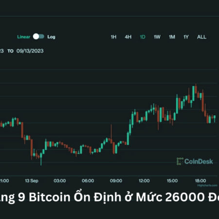 Ngày 14 tháng 9 Bitcoin Ổn Định ở Mức 26000 Đô la