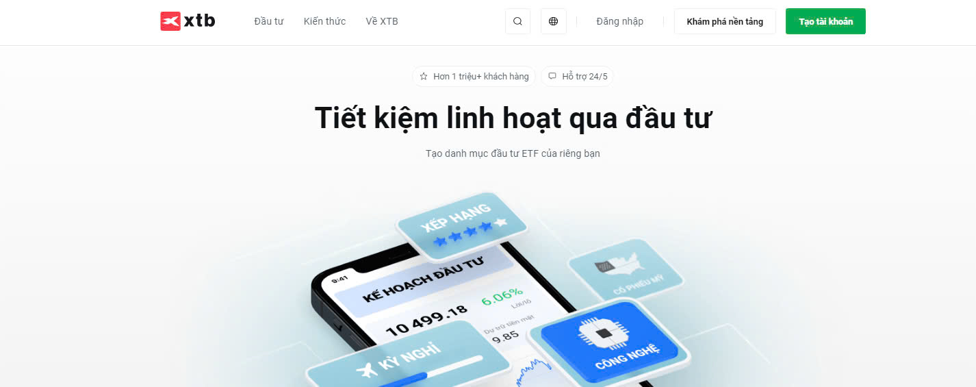 Sàn giao dịch tiền điện tử XTB